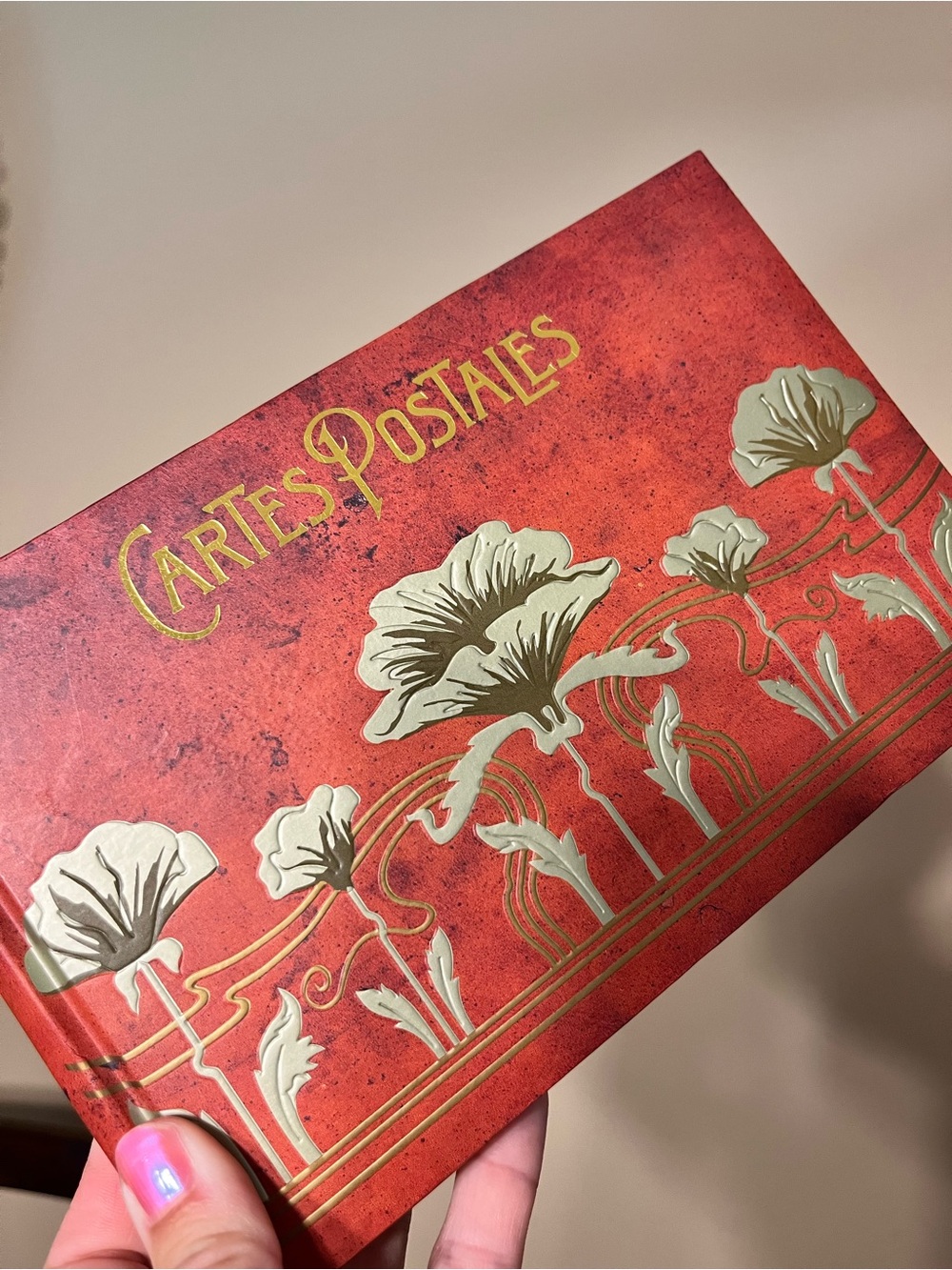 Unused Cartes Postales Postcard Album VTG 1999 Art Nouveau Chronicle Books - Picture 2 of 11